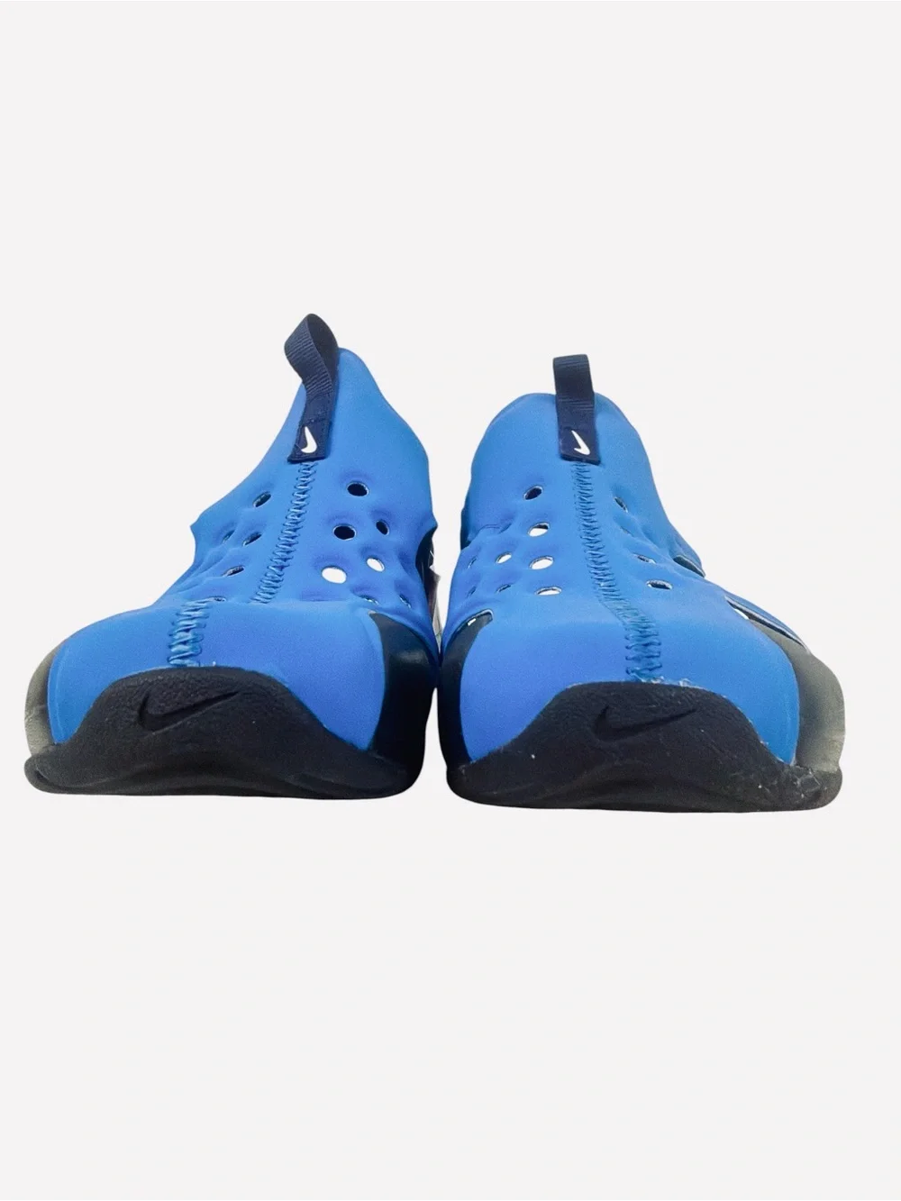 Nike Sunray Protect 2 PS 'Signal Blue' Kids Water Sandals Size 3Y NWOT
